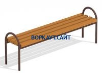 Лавочка парковая МАФ 1603 в Самаре