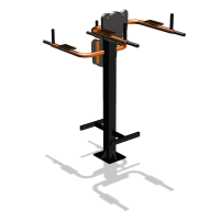 Уличный тренажер  "Брусья-пресс двойной"  УТ202 в Самаре