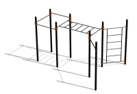 Спортивный комплекс воркаут ВС-117 в Самаре