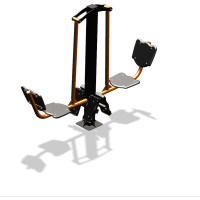 Уличный тренажер  "Жим ногами двойной"  УТ203 в Самаре