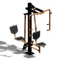 Уличный тренажер "Баттерфляй Жим ног" УТ347 в Самаре