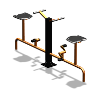 Уличный тренажер  "Вело двойной"   УТ211 в Самаре