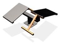 Уличный тренажер  "Скамья для пресса двойная"   УТ213 в Самаре