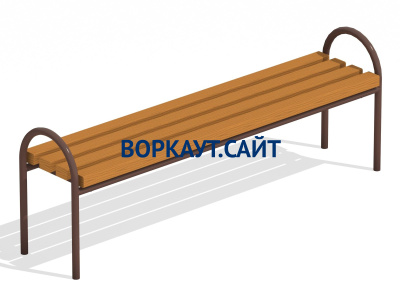 Лавочка парковая МАФ 1603 в Самаре