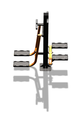 Уличный тренажер "Шпагат Степпер" УТ310 в Самаре