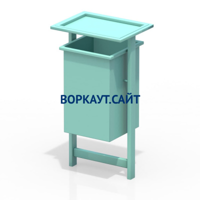 Урна с крышкой МАФ 1631 в Самаре