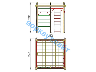 Детский спортивный комплекс ДСК 3110 в Самаре Детский спортивный комплекс ДСК 3110 в Самаре