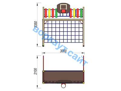Детский спортивный комплекс ДСК 3101 в Самаре