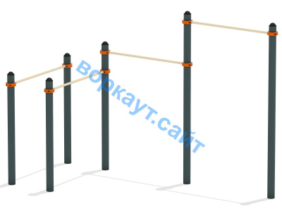 Турник двойной с брусьями ВС-17 в Самаре