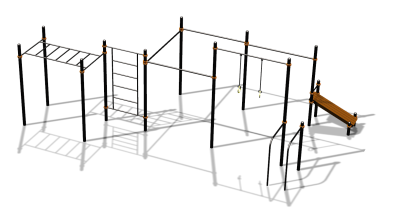 Спортивный комплекс воркаут ВС-153 в Самаре