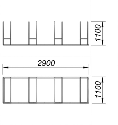 Велопарковка МАФ 6002 в Самаре