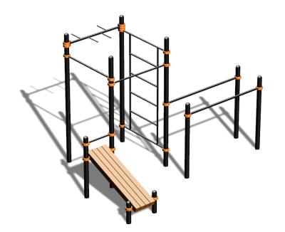 Спортивный комплекс воркаут ВС-91 в Самаре