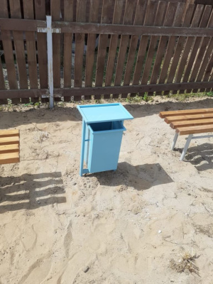 Урна с крышкой МАФ 1631 в Самаре