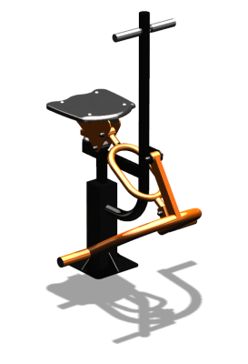 Уличный тренажер "Ковбой" УТ 107 в Самаре