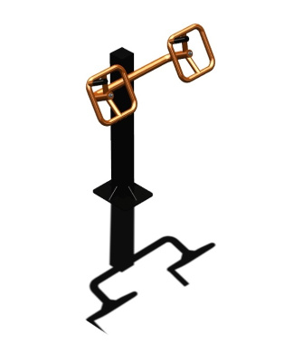 Уличный тренажер "Штурвал одинарный" УТ 122 в Самаре