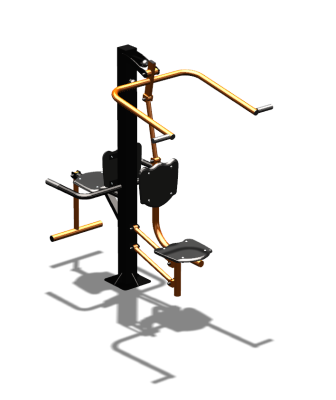 Уличный тренажер "Верхняя тяга Флекс" УТ325 в Самаре