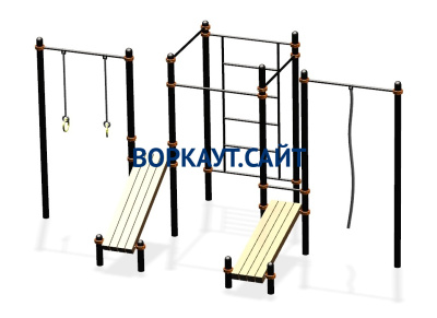 Спортивный комплекс воркаут ВС-44 в Самаре