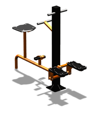 Уличный тренажер "Вело Степпер" УТ319 в Самаре
