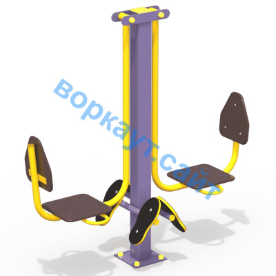 Уличный тренажер "Жим ногами горизонтальный " УТ 003 в Самаре