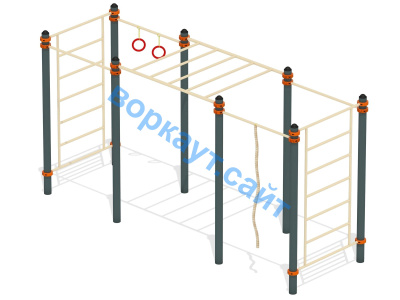 Воркаут комплекс гимнастический  ВС-24 в Самаре
