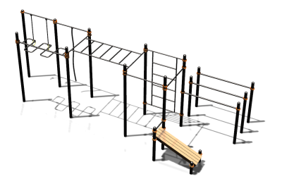 Спортивный комплекс воркаут ВС-77 в Самаре