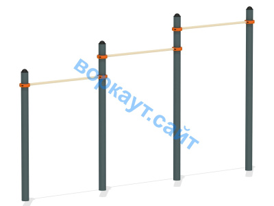 Турник тройной ВС-4 в Самаре