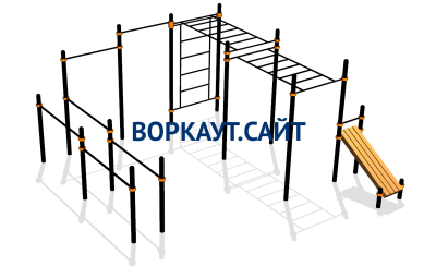 Спортивный комплекс воркаут ВС-109 в Самаре