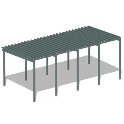 Теневой навес трибун МАФ 4130 в Самаре