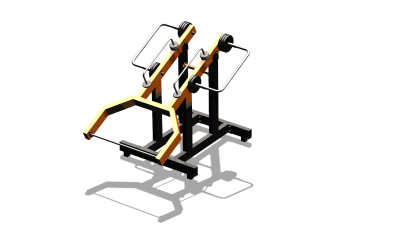 Силовой уличный тренажер  "Мультиштанга"  УТ417 в Самаре