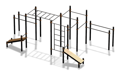 Спортивный комплекс воркаут ВС-100 в Самаре
