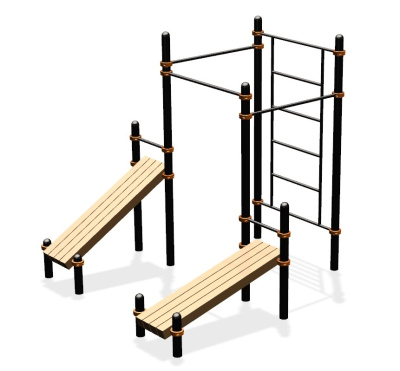 Спортивный комплекс воркаут ВС-42 в Самаре