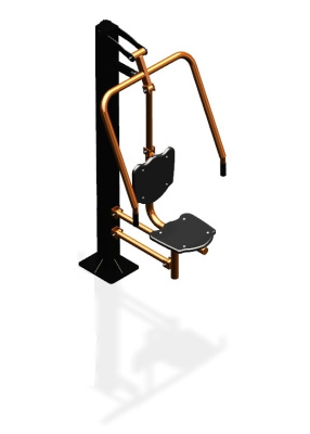 Уличный тренажер "Жим от груди одинарный" УТ 111 в Самаре