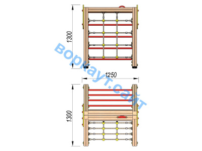 Детский спортивный комплекс ДСК 3201 в Самаре
