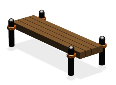Воркаут скамья ВС-38 в Самаре