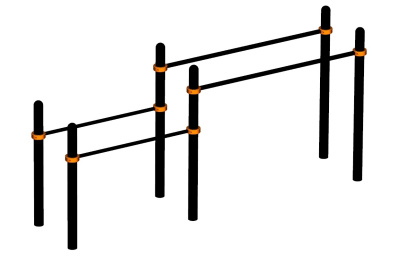Брусья разновысокие ВС-15 в Самаре