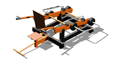 Силовой уличный тренажер  "Трицепс"  УТ424 в Самаре