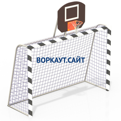 Ворота с баскетбольным щитом СИО 3512 в Самаре