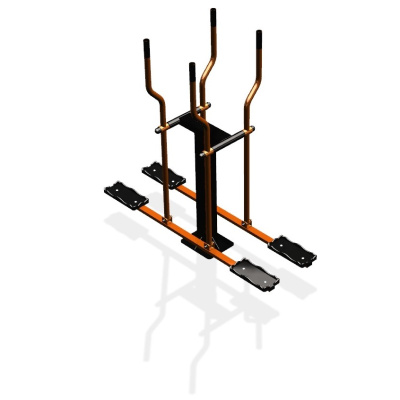 Уличный тренажер  "Лыжи двойные"   УТ210 в Самаре