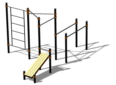 Спортивный комплекс воркаут ВС-140 в Самаре