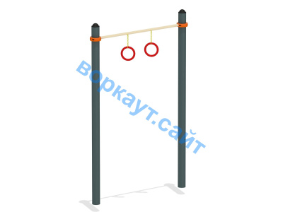 Турник с кольцами ВС-7 в Самаре Турник с кольцами ВС-7 в Самаре