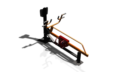 Силовой уличный тренажер  "Гребная тяга"  УТ414 в Самаре