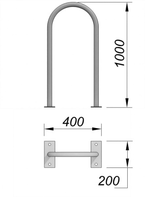 Велопарковка МАФ 6001 в Самаре