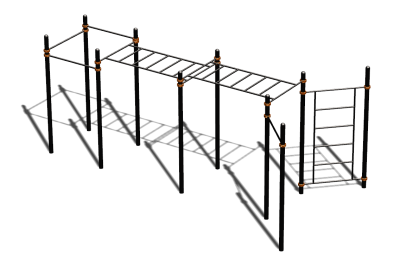 Спортивный комплекс воркаут ВС-118 в Самаре