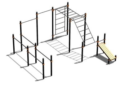 Спортивный комплекс воркаут ВС-146 в Самаре