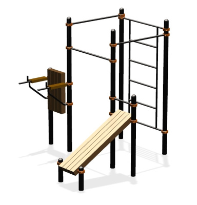 Спортивный комплекс воркаут ВС-64 в Самаре