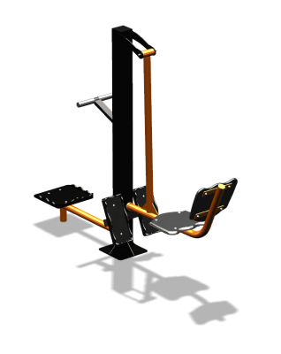 Уличный тренажер "Жим ногами Твистер" УТ305 в Самаре