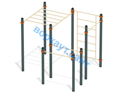 Спортивный комплекс воркаут ВС-48 в Самаре