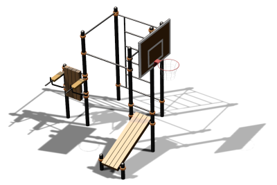 Спортивный комплекс воркаут ВС-155 в Самаре