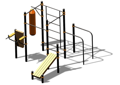 Спортивный комплекс воркаут ВС-93 в Самаре