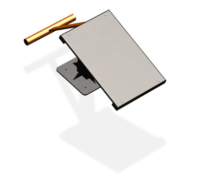 Уличный тренажер "Скамья для пресса" УТ 121 в Самаре